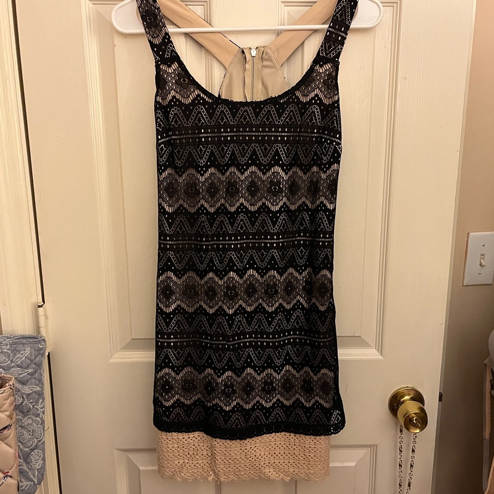 Sequin Hearts dress NWOT size 5